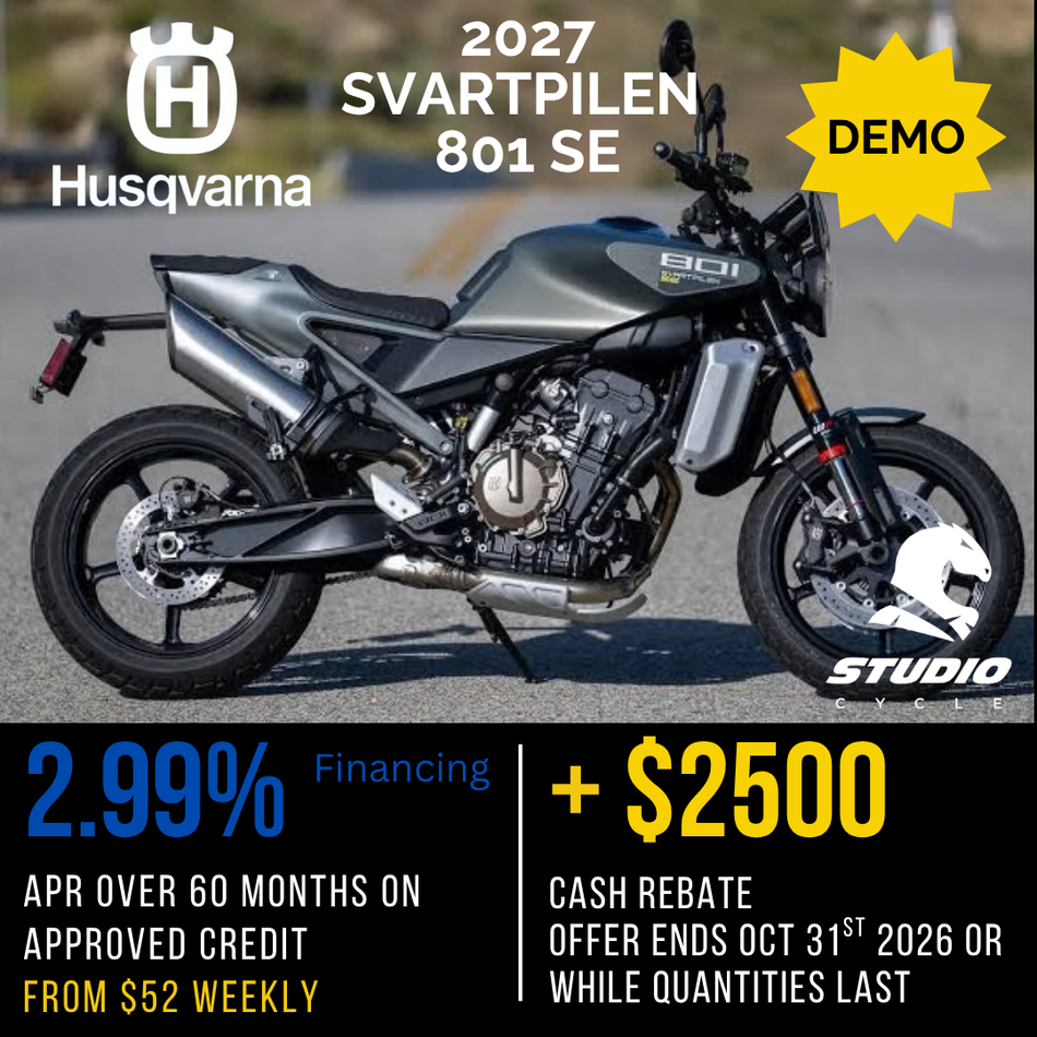 2027 Husqvarna Svartpilen 801 SE - DEMO IN STOCK