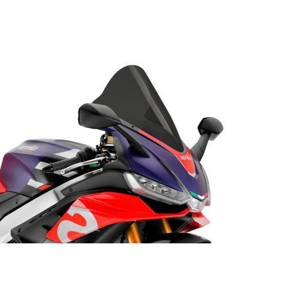 Puig R-Racer Windscreen Black - Aprilia RSV4 2021-2024 - Studio Cycle