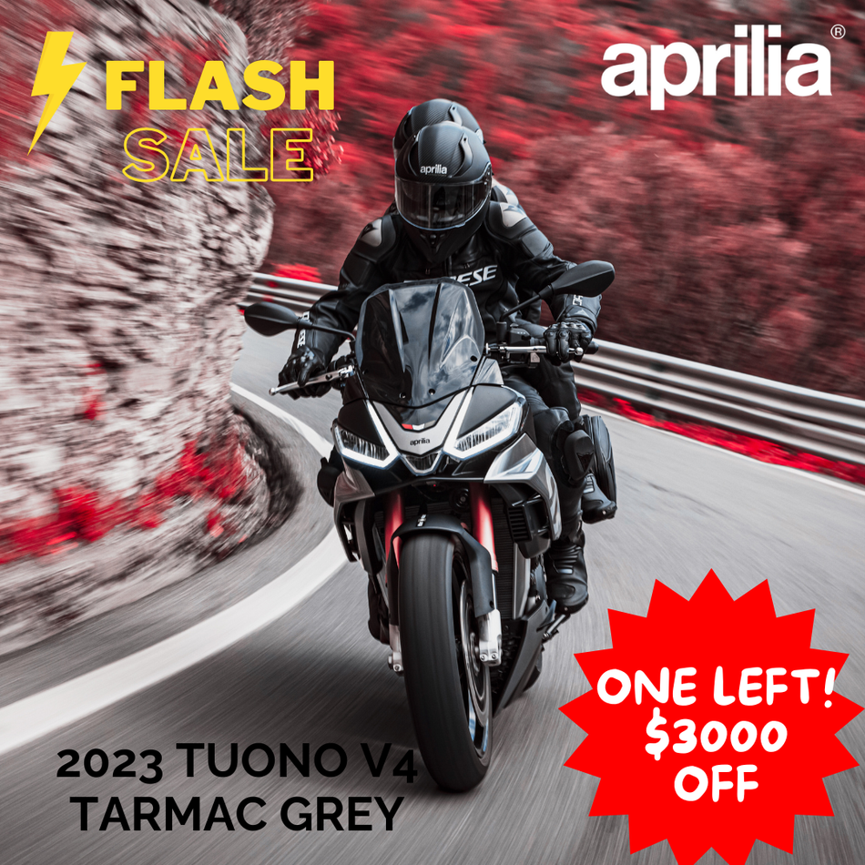 2023 Aprilia Tuono V4 1100 - Tarmac Grey - IN STOCK