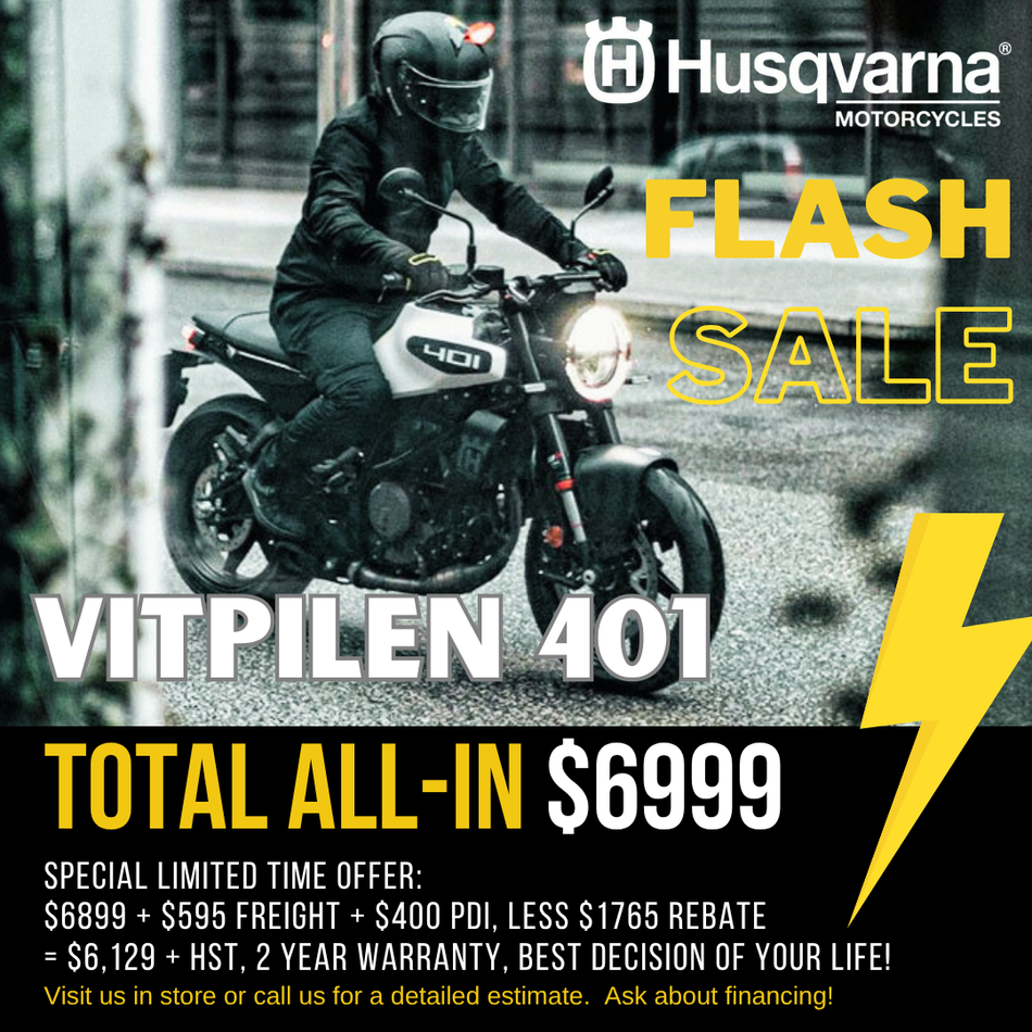 2024 Husqvarna Vitpilen 401 - IN STOCK