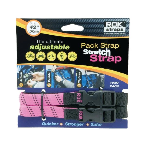 ROK-STRAP MED 5/8" PINK