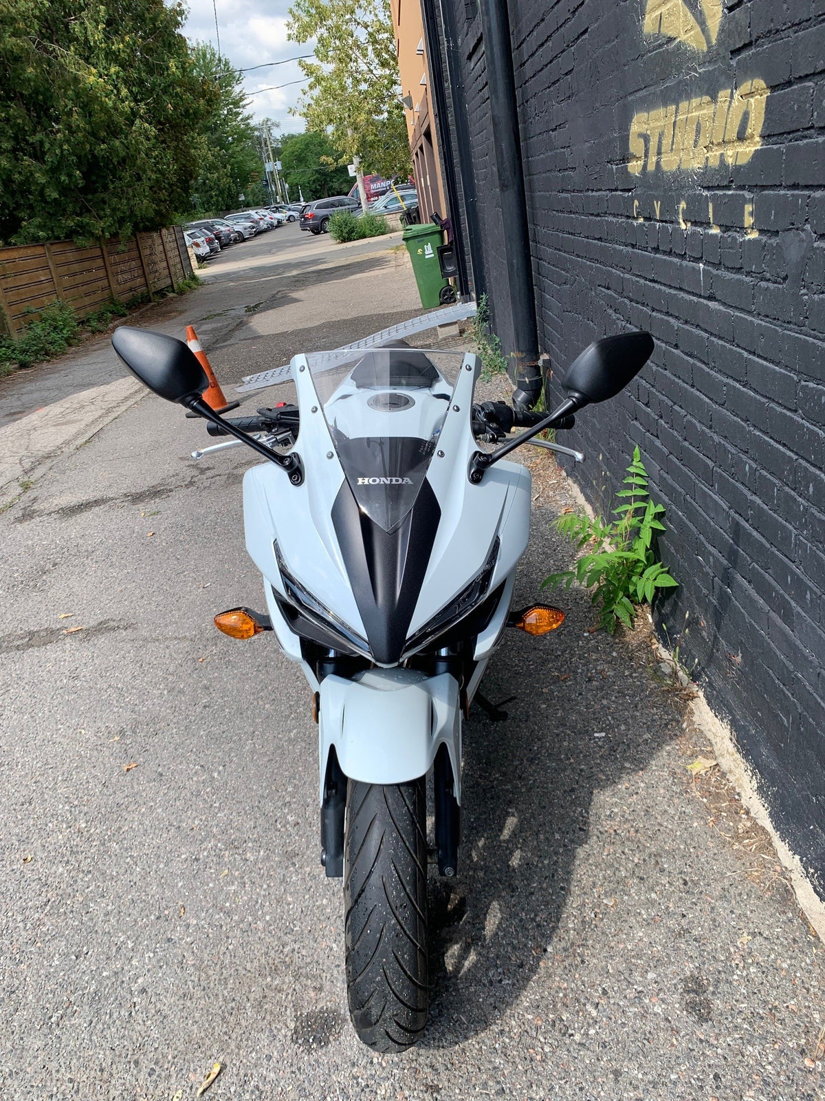 2017 Honda CBR500 ABS - Pearl White - Studio Cycle