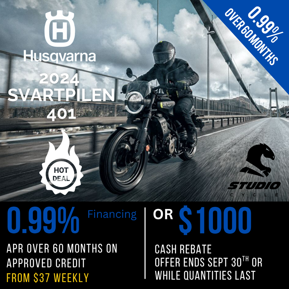 2024 Husqvarna Svartpilen 401 - IN STOCK