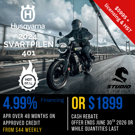 2024 Husqvarna Svartpilen 401 - SOLD OUT - Studio Cycle