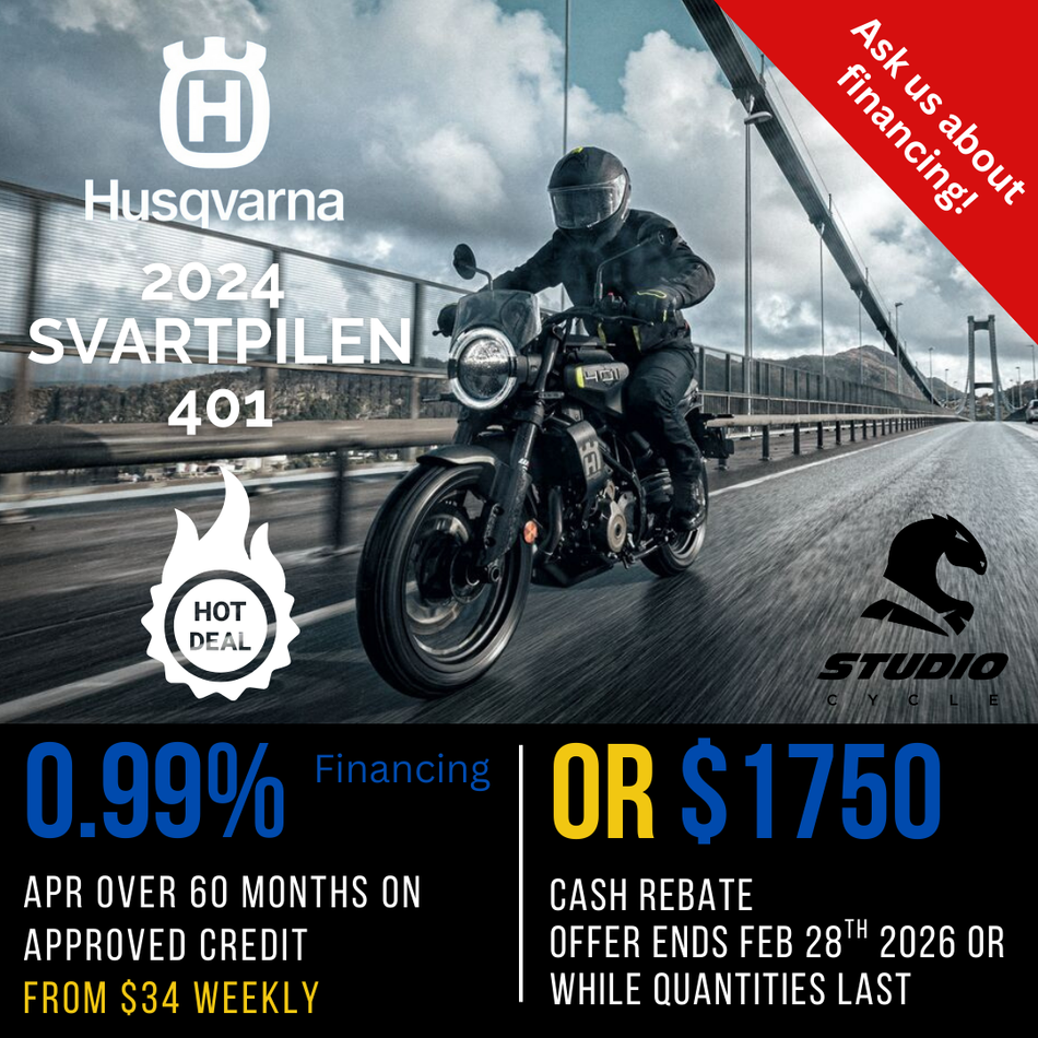 2024 Husqvarna Svartpilen 401 - IN STOCK