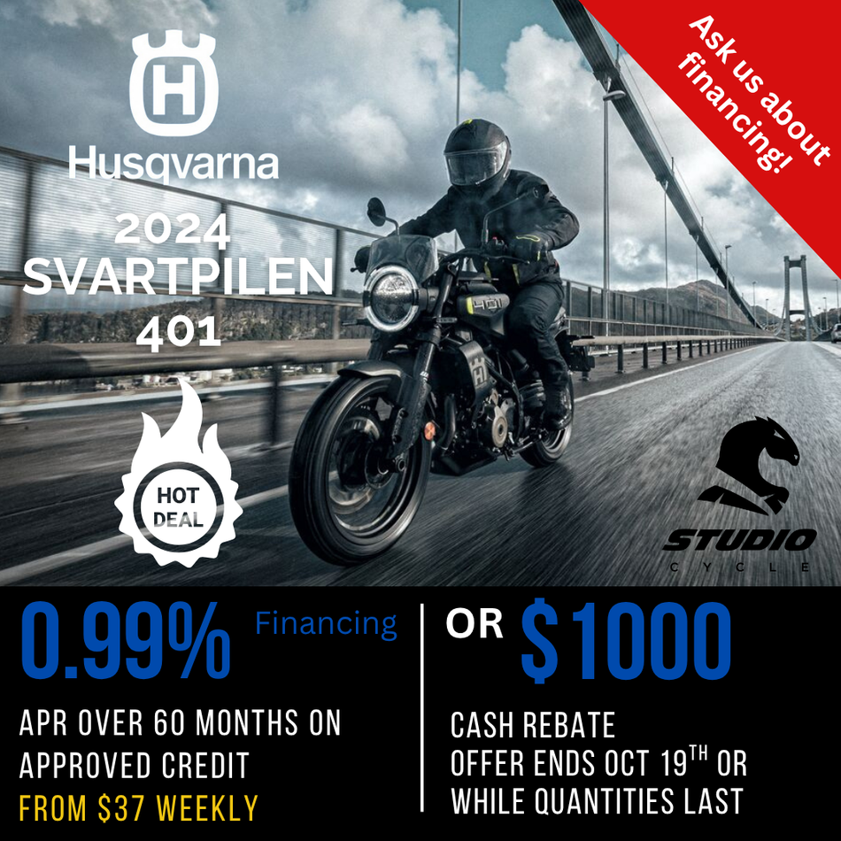 2024 Husqvarna Svartpilen 401 - IN STOCK