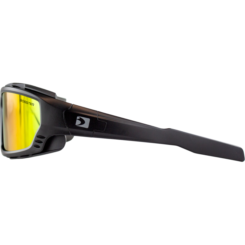 Bobster PCH Sunglasses – Black Crimson w/ Pink Yellow Mirror Lens - Studio Cycle