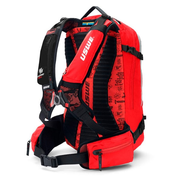 USWE Carve Winter Backpack - Red 16L