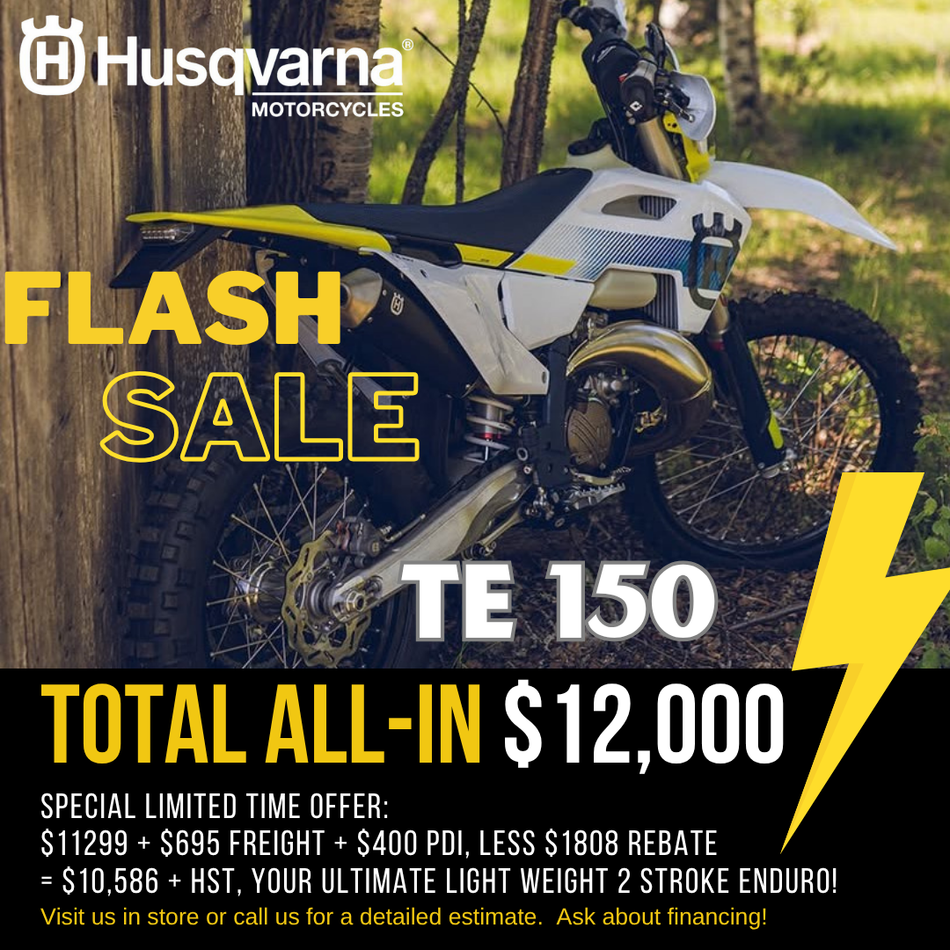 2024 Husqvarna TE 150 - IN STOCK