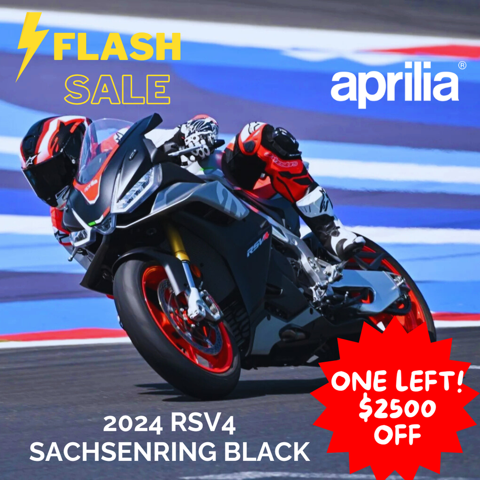 2024 Aprilia RSV4 1100 - Sachsenring Black - DEMO IN STOCK