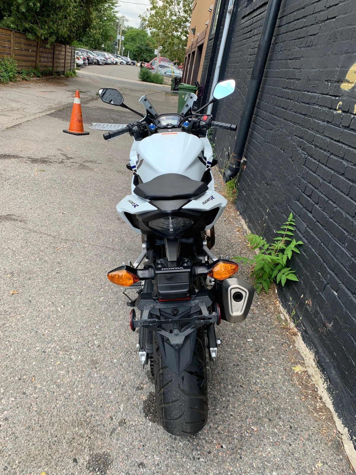 2017 Honda CBR500 ABS - Pearl White - Studio Cycle