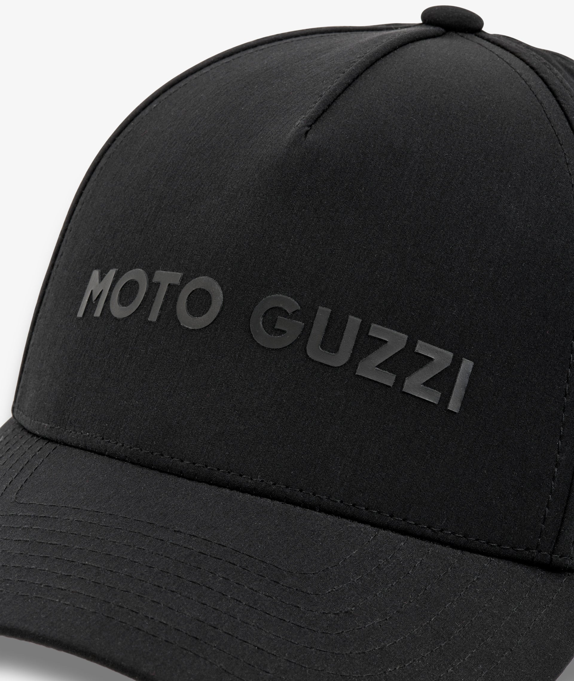 Moto Guzzi Tone on Tone Cap - Black - Studio Cycle