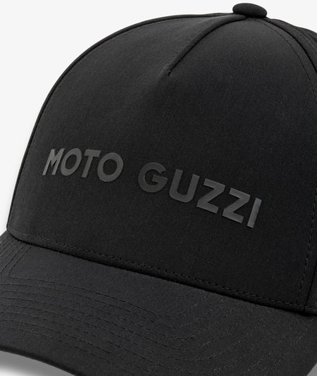 Moto Guzzi Tone on Tone Cap - Black - Studio Cycle