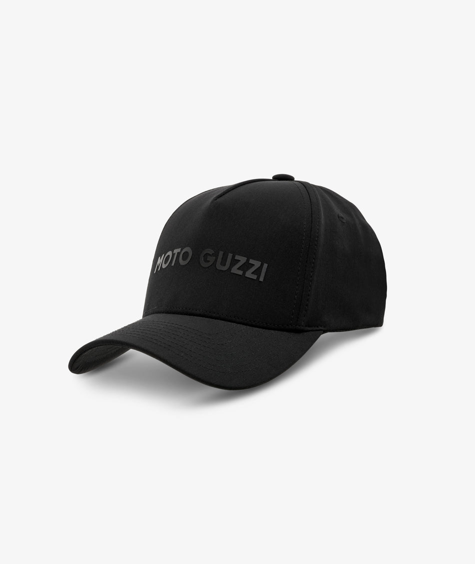 Moto Guzzi Tone on Tone Cap - Black - Studio Cycle