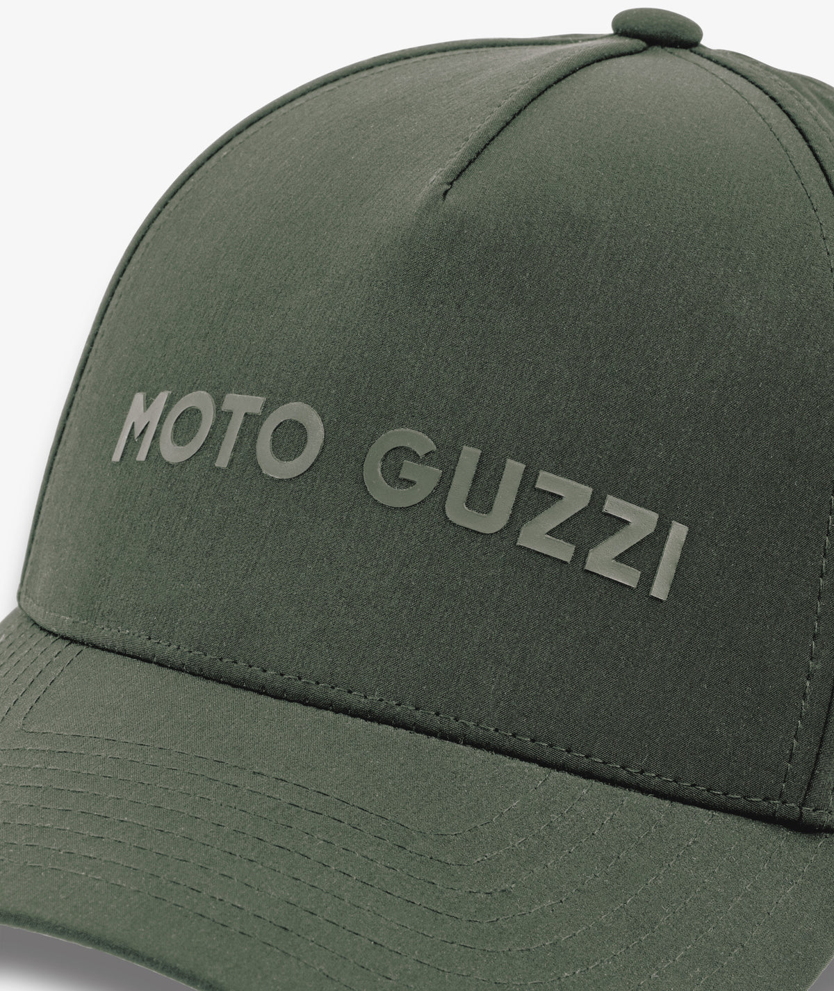 Moto Guzzi Tone on Tone Cap - Sage Green - Studio Cycle