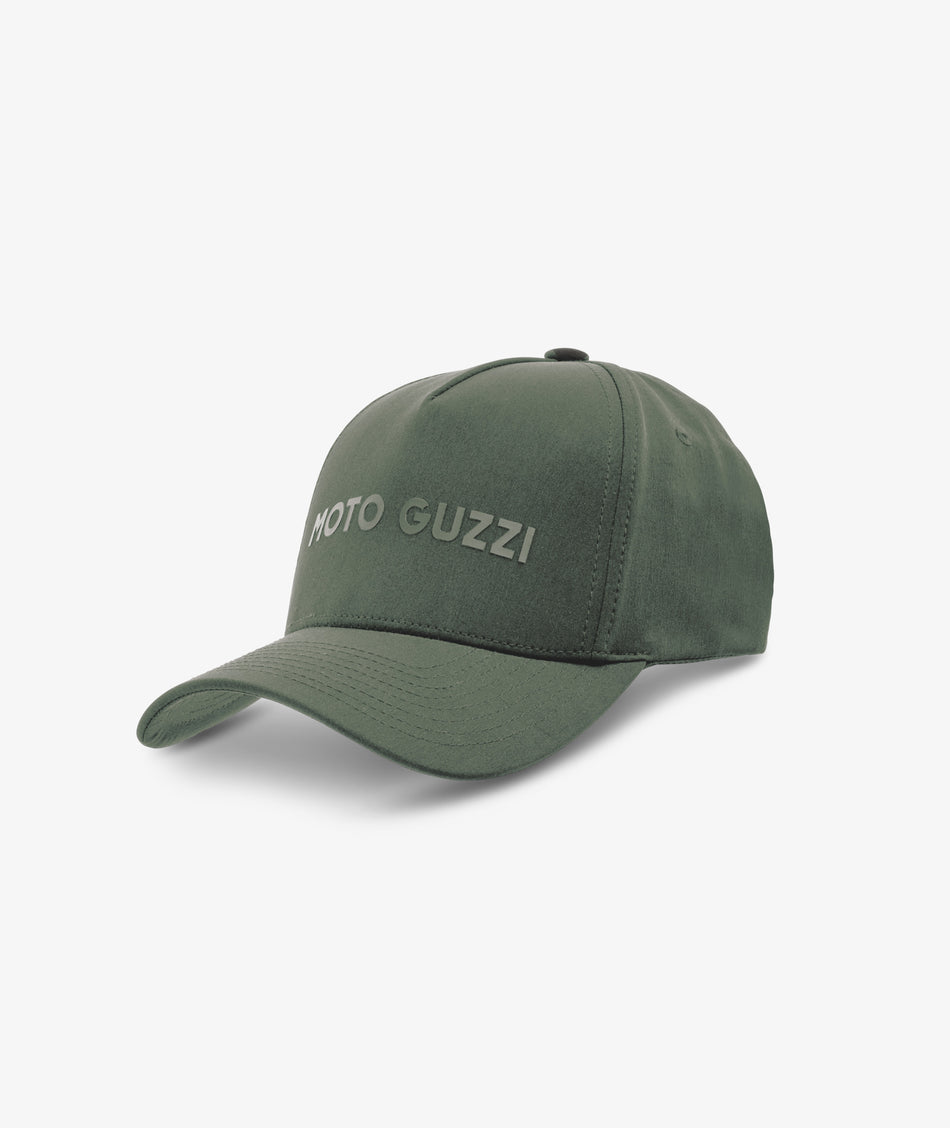 Moto Guzzi Tone on Tone Cap - Sage Green - Studio Cycle
