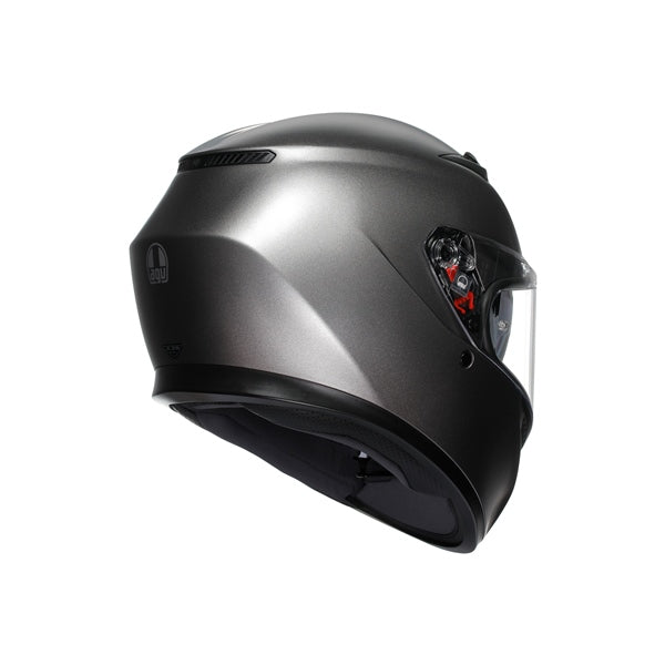 AGV K3 S Helmet - Mono Matte Luna Grey - Studio Cycle