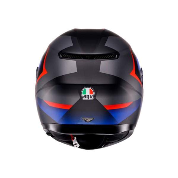 AGV K3 S Helmet Striga Black/Blue/Red - Studio Cycle