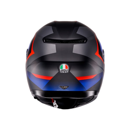 AGV K3 S Helmet Striga Black/Blue/Red - Studio Cycle