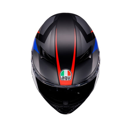 AGV K3 S Helmet Striga Black/Blue/Red - Studio Cycle