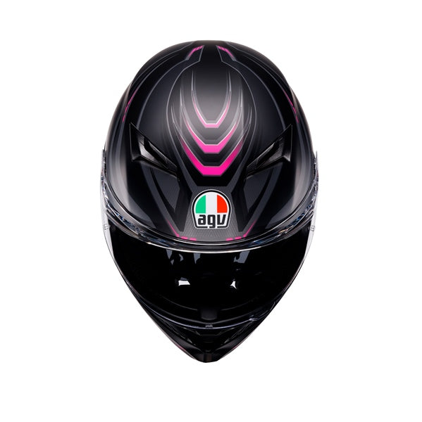 AGV K3 S Helmet Syth - Black/Pink - Studio Cycle