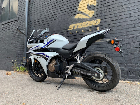 2017 Honda CBR500 ABS - Pearl White - Studio Cycle