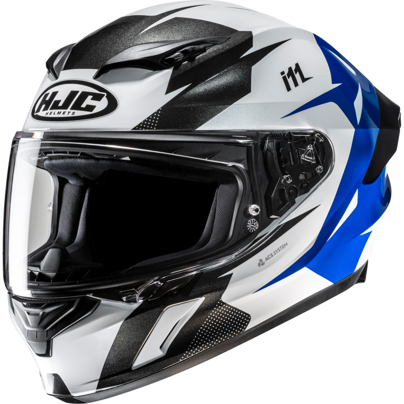 HJC i11 Helmet - Instant White/Blue