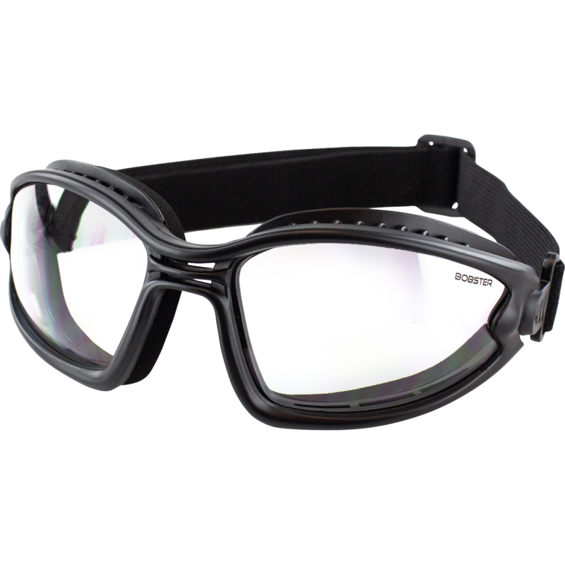Bobster Ballast Black Frame Goggles – Clear Lens - Studio Cycle