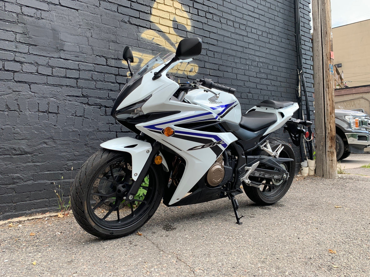 2017 Honda CBR500 ABS - Pearl White - Studio Cycle