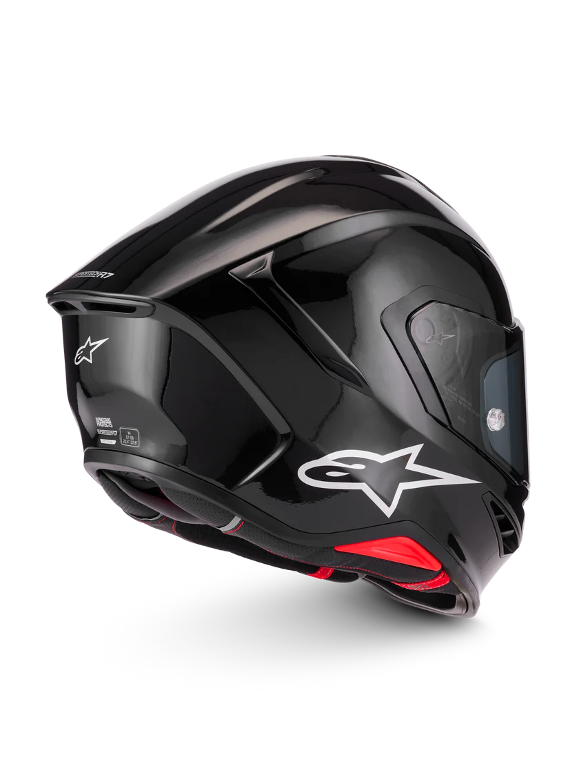 Alpinestars S-R7 Helmet - Gloss Black - Studio Cycle