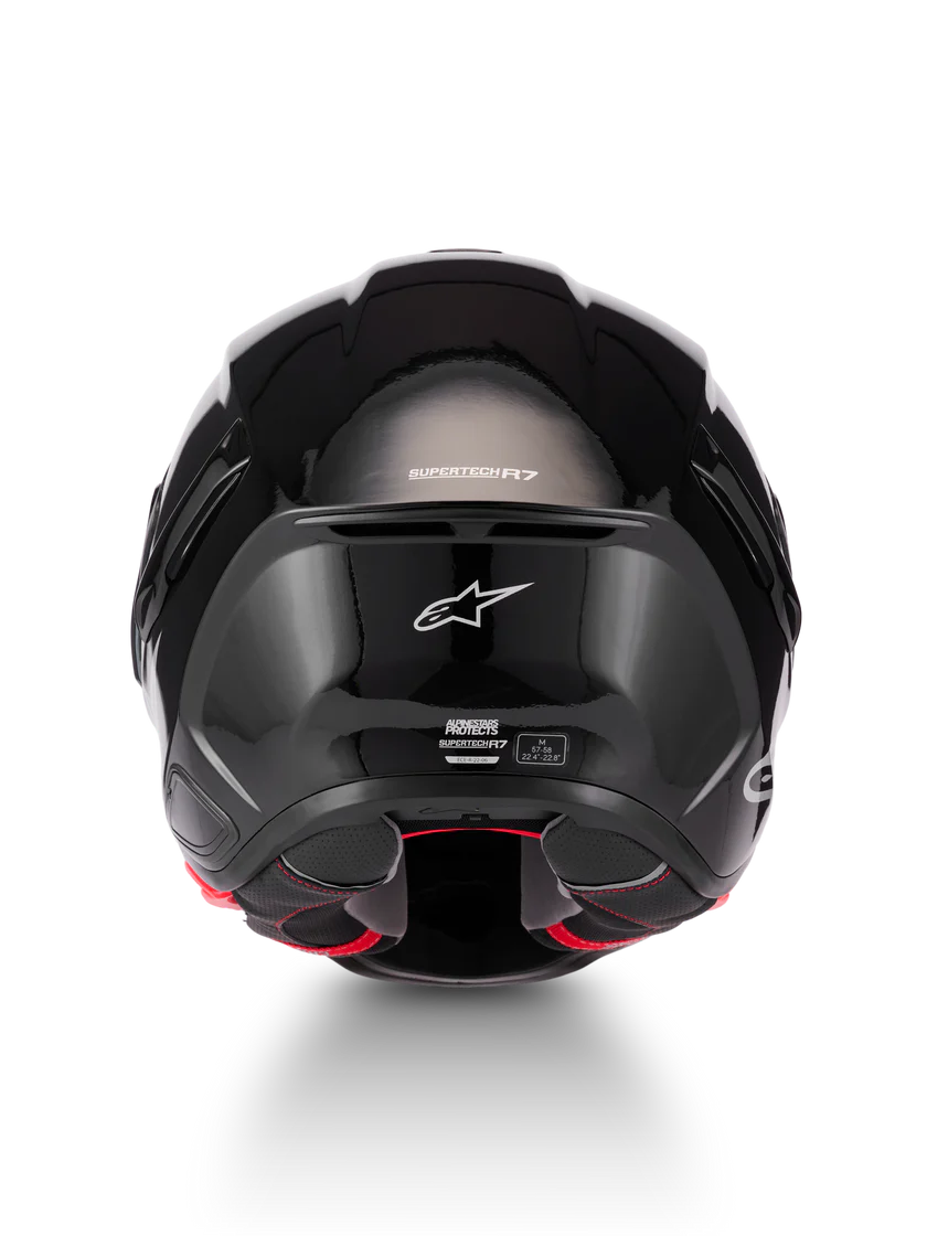 Alpinestars S-R7 Helmet - Gloss Black - Studio Cycle