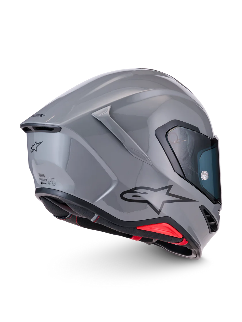 Alpinestars S-R7 Helmet - Gloss Grey - Studio Cycle
