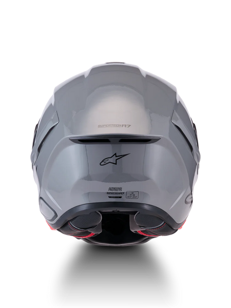Alpinestars S-R7 Helmet - Gloss Grey - Studio Cycle