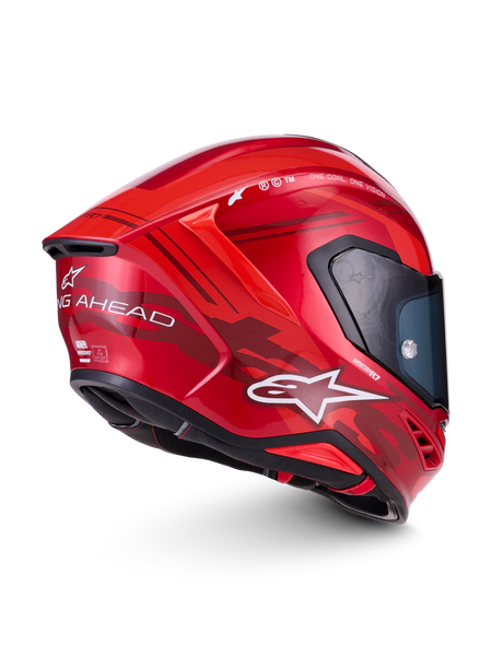 Alpinestars S-R7 Helmet - Core Red/White - Studio Cycle