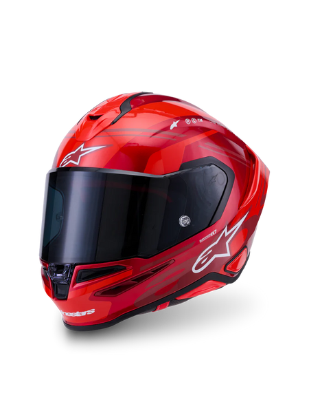Alpinestars S-R7 Helmet - Core Red/White - Studio Cycle