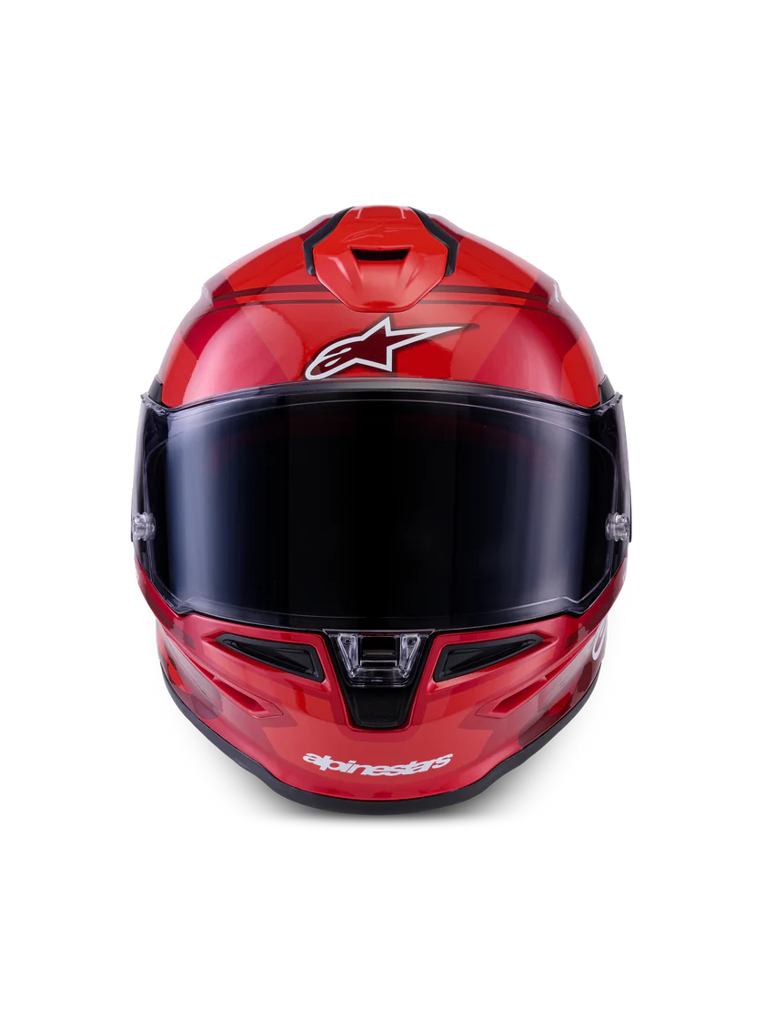 Alpinestars S-R7 Helmet - Core Red/White - Studio Cycle