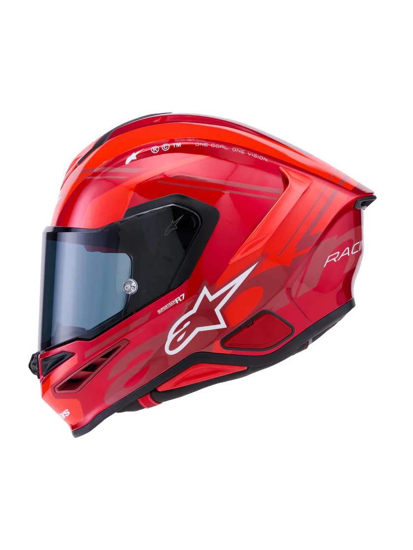 Alpinestars S-R7 Helmet - Core Red/White - Studio Cycle