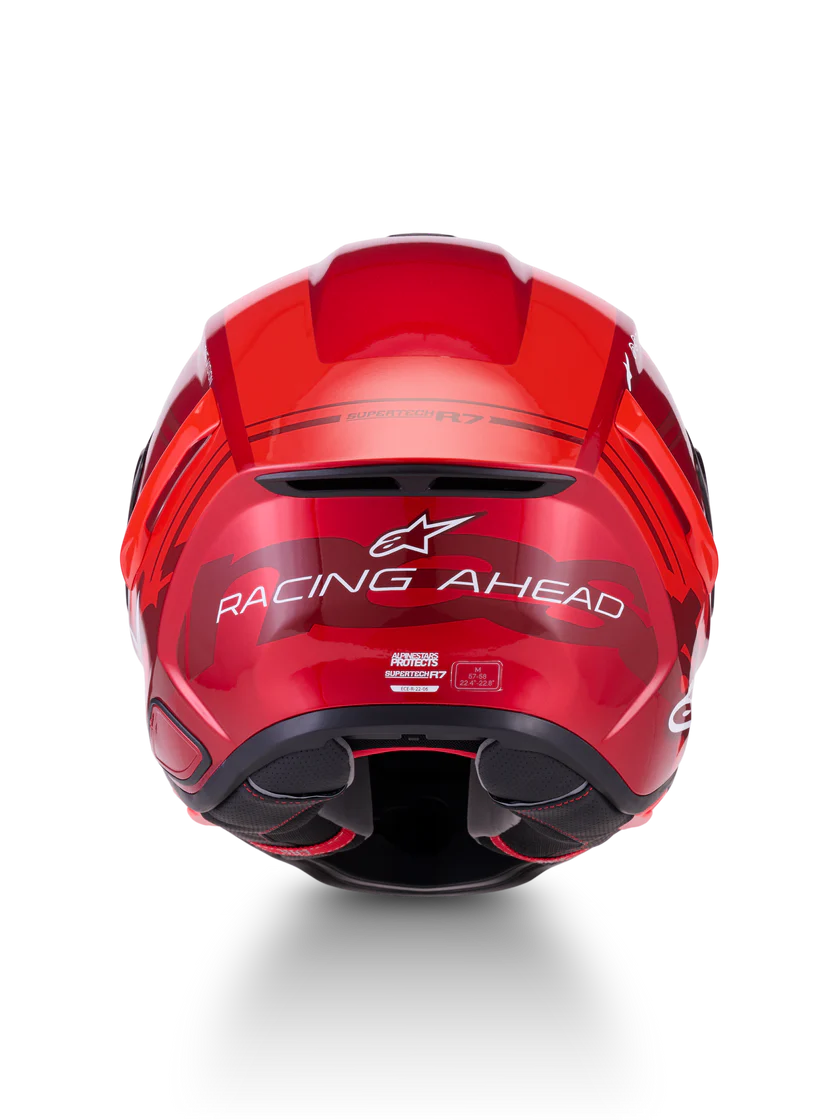 Alpinestars S-R7 Helmet - Core Red/White - Studio Cycle