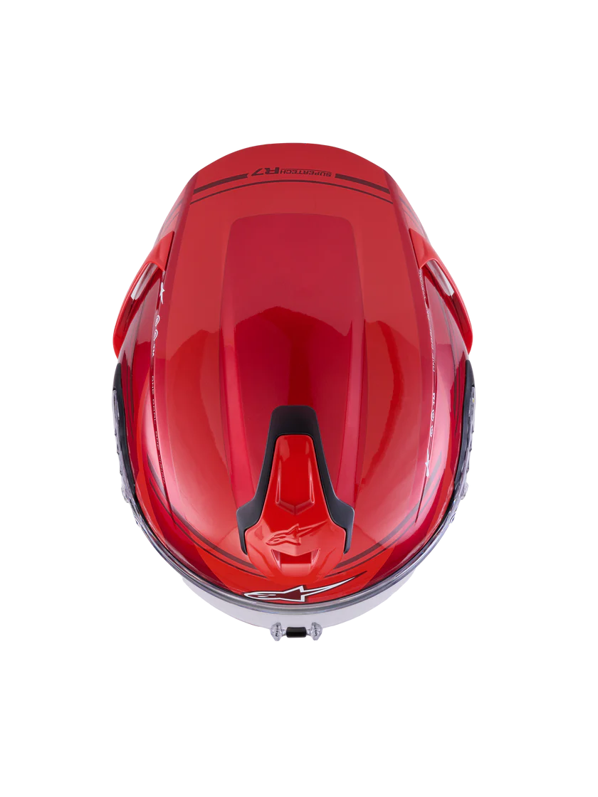 Alpinestars S-R7 Helmet - Core Red/White - Studio Cycle