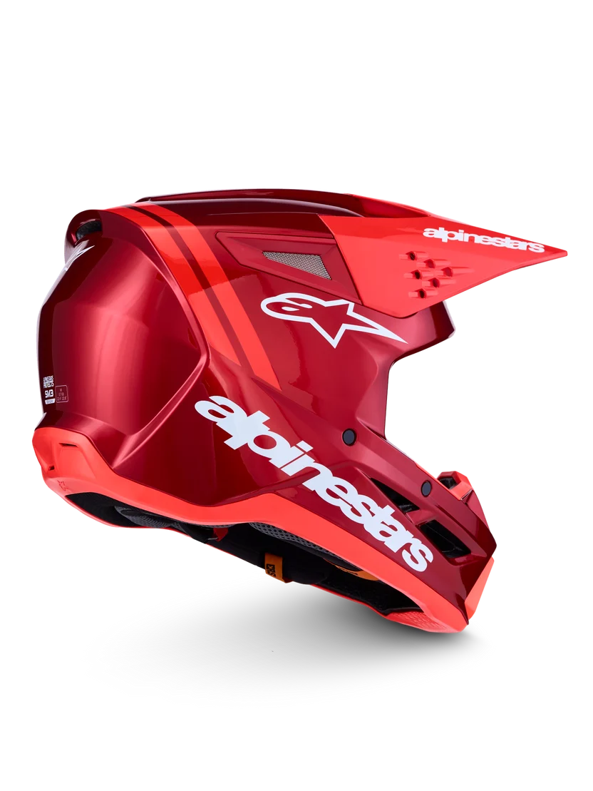 Alpinestars S-M3 Radium Red Helmet - Studio Cycle