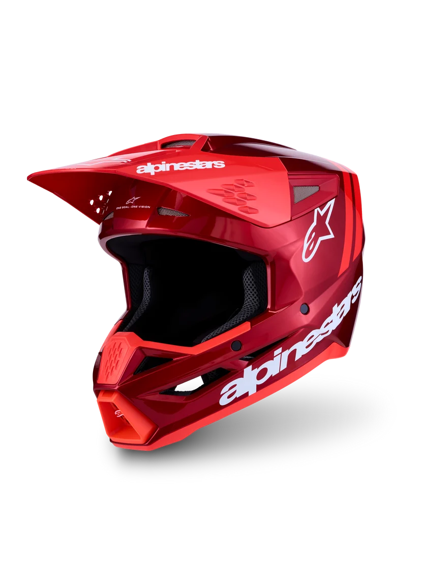 Alpinestars S-M3 Radium Red Helmet - Studio Cycle