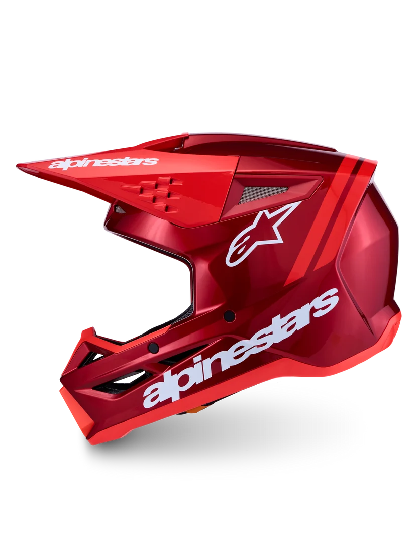Alpinestars S-M3 Radium Red Helmet - Studio Cycle