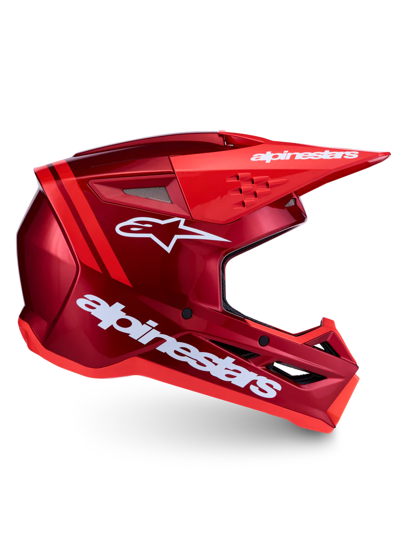 Alpinestars S-M3 Radium Red Helmet - Studio Cycle