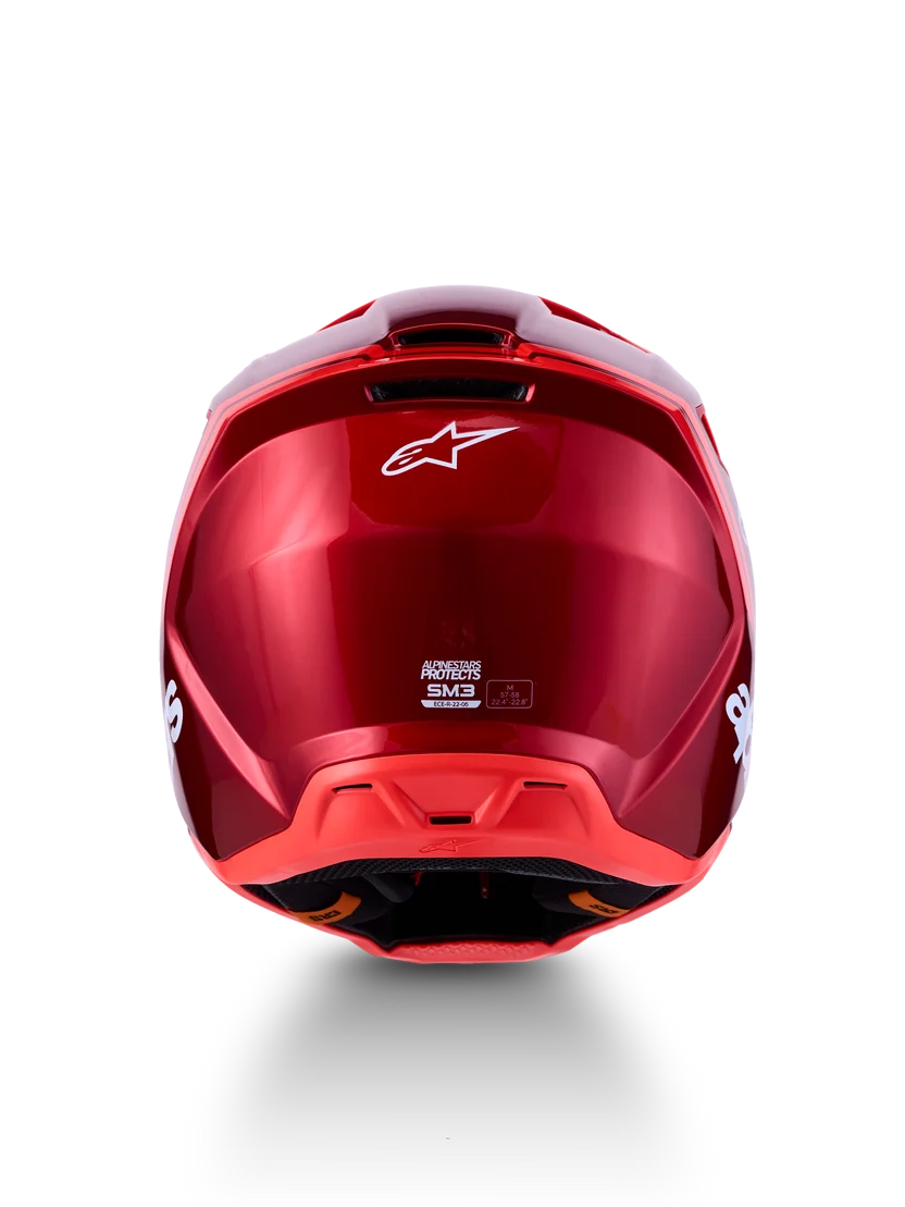 Alpinestars S-M3 Radium Red Helmet - Studio Cycle