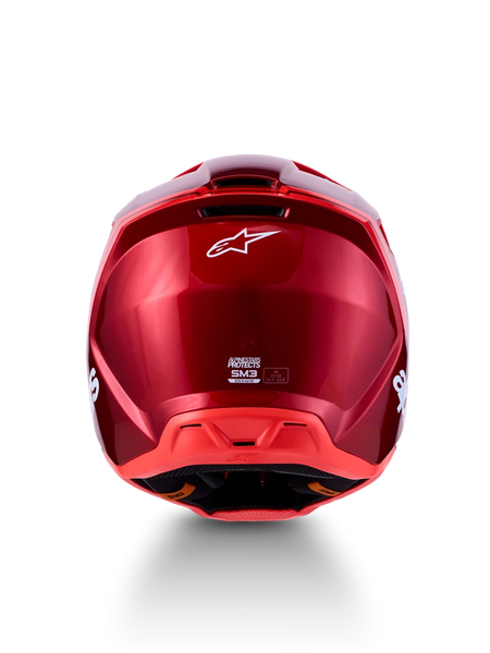Alpinestars S-M3 Radium Red Helmet - Studio Cycle