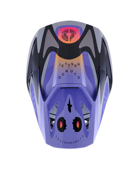 Alpinestars S-M3 Jettson Gray/Purple Helmet - Studio Cycle