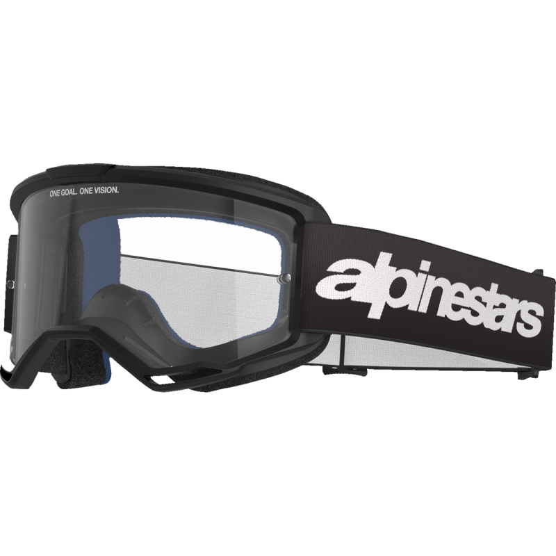 Alpinestars Vision 3 Woodmark Goggles - Black/Clear Lens - Studio Cycle
