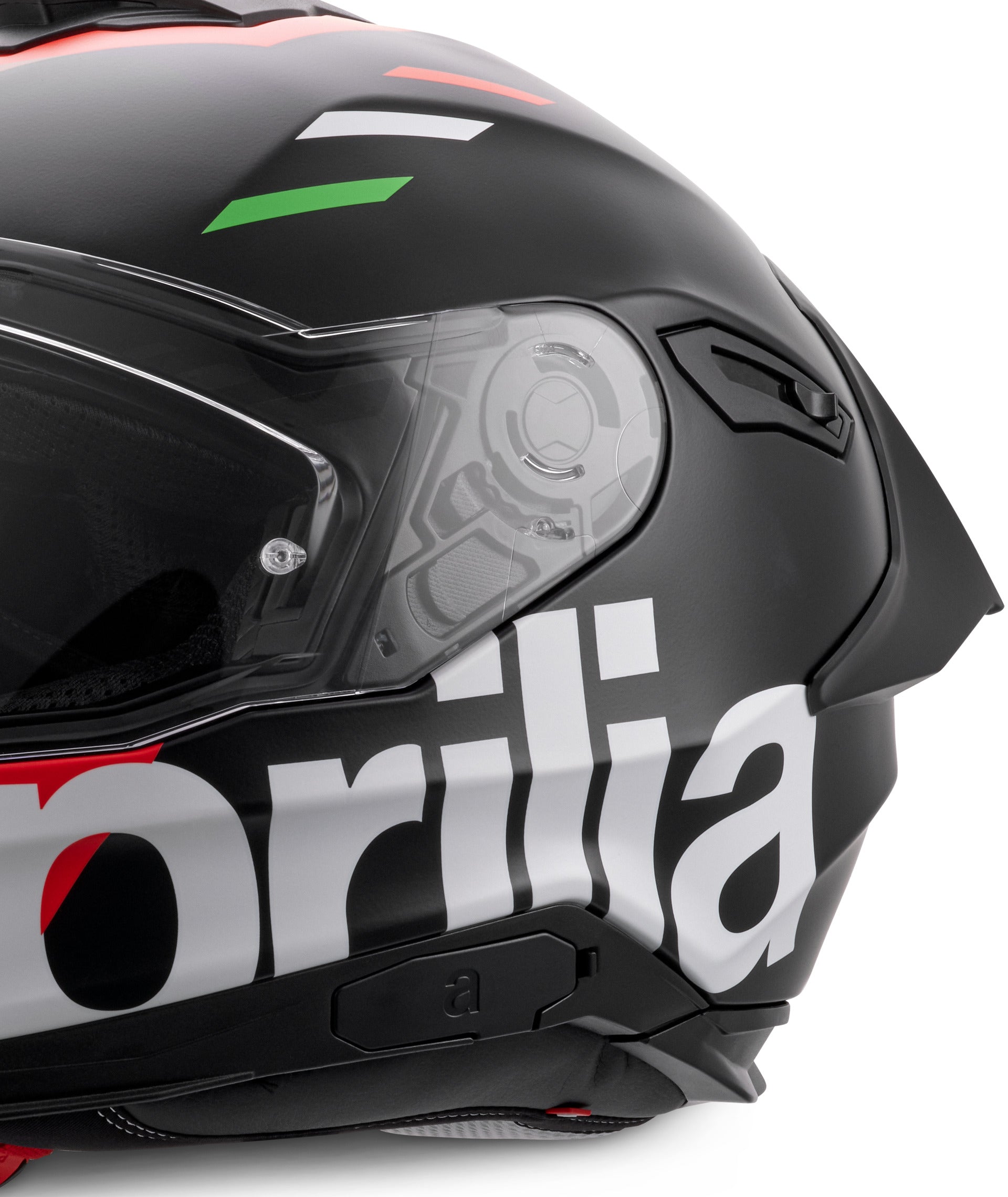 Aprilia Overtake Helmet - Black – Studio Cycle