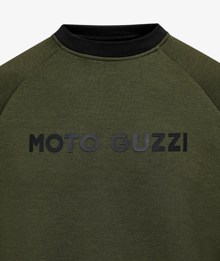 Moto Guzzi Essential Sweatshirt - Green - Studio Cycle