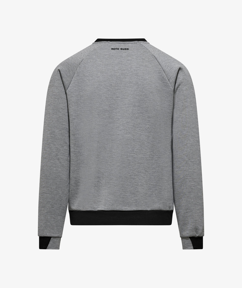 Moto Guzzi Essential Sweatshirt - Grey - Studio Cycle